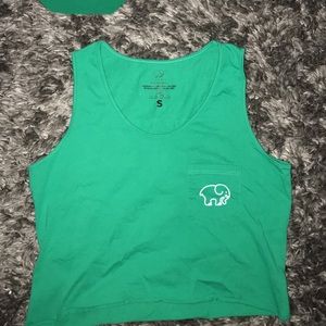 ivory ella cropped tank top